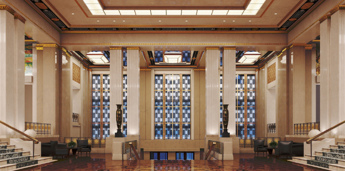 上海辦公室裝修新風(fēng)尚:墻面磚設(shè)計(jì)效果大揭秘