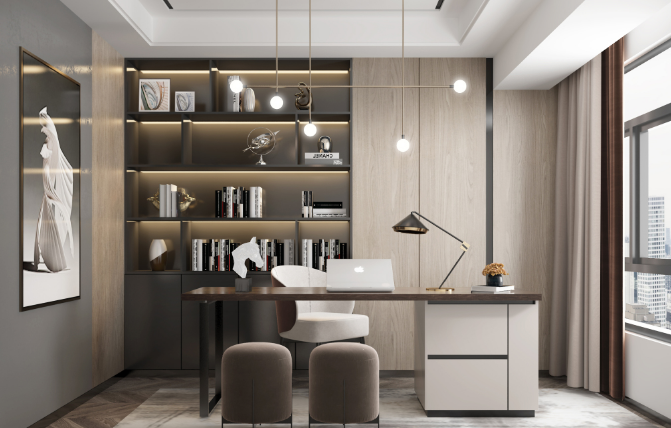  辦公室裝修設計：真皮家具，打造高端商務空間的秘密武器！